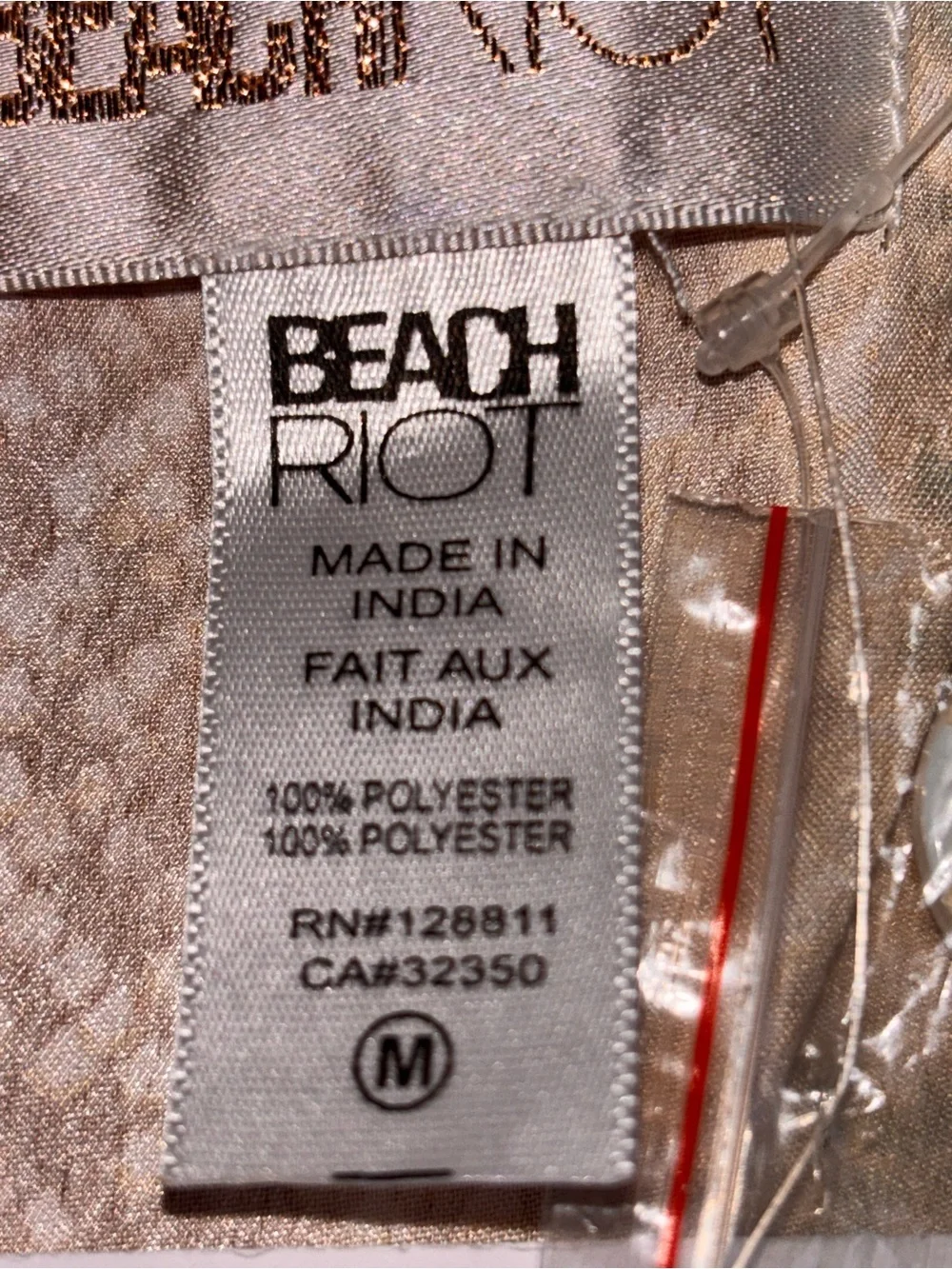 Beach Riot Snake-Print Blazer NWT - Medium Tan Cream